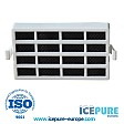 Icepure Filtre à air adapté à Bauknecht Microban HYG001 / 481248048173